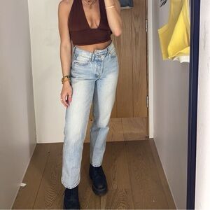 revice straight leg jeans